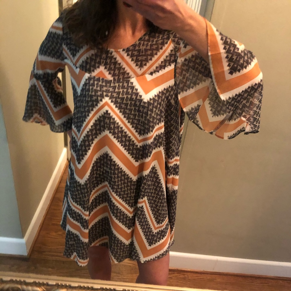 Anthropologie dress flowy size small new